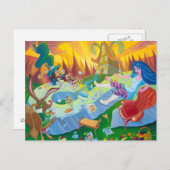 「不機嫌茶パーティー」はがき ポストカード (正面/裏面)