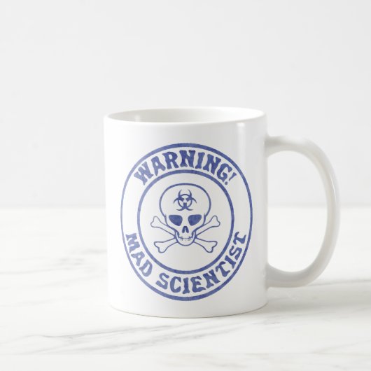 不機嫌警告科学者 コーヒーマグカップ (右)