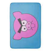 不機嫌豚バスマット バスマット (正面縦)