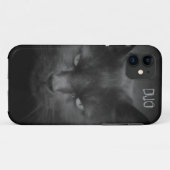 不機嫌黒猫 Case-Mate iPhoneケース (裏面(横))