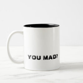 不機嫌? ツートーンマグカップ