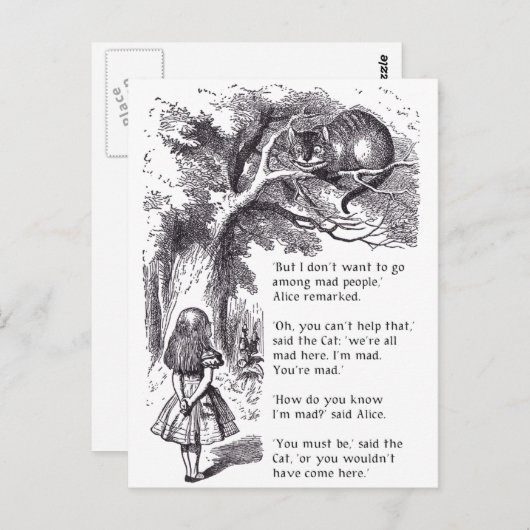 不機嫌 ポストカード (正面/裏面)