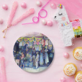 不機嫌·マン·オン·マーケット·アンド·メイン(シンガポール) ペーパープレート (パーティー)