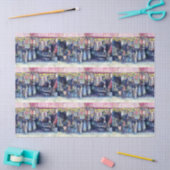 不機嫌·マン·オン·マーケット·アンド·メイン（シンガポール） 薄葉紙 (クラフト)