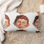 不機嫌 ランバークッション (ブランケット)