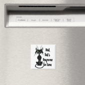 不機嫌、悪くて危険な知識、黒猫 マグネット (インサイチュ (食洗機))
