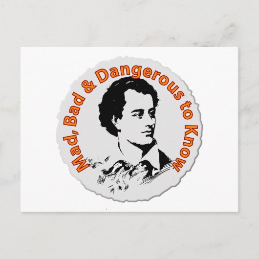 不機嫌、悪くて危険 ポストカード (正面)