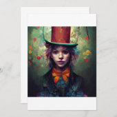 不機嫌 招待状 (正面/裏面)