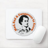 不機嫌、知ること悪く及び危ない マウスパッド (マウス)