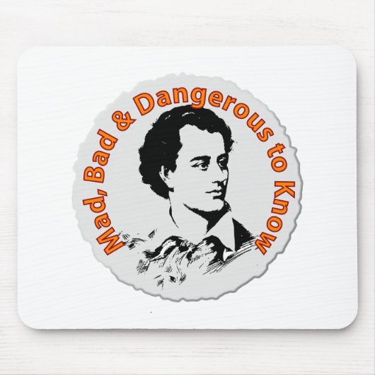 不機嫌、知ること悪く及び危ない マウスパッド (正面)