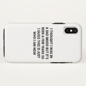 不機嫌 Case-Mate iPhoneケース (裏面(横))