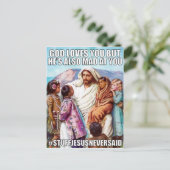 不機嫌(SJNS) ポストカード (スタンド正面)