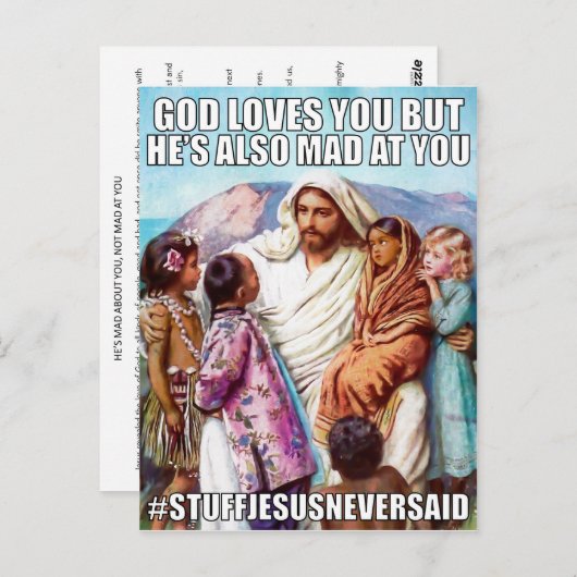 不機嫌(SJNS) ポストカード (正面/裏面)