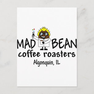 不機嫌Beanのロゴ ポストカード