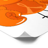 不機嫌Chick 2ママ多発性硬化症MS. ポスター (角)