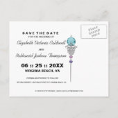 不機嫌Hatter日付ポストカードの保存 案内ポストカード (裏面)