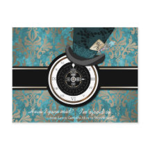 不機嫌Hatter日付ポストカードの保存