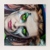 不機嫌Hatter AI生成 ジグソーパズル (横)