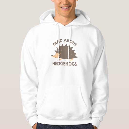 不機嫌Hedgehogsについて パーカ (正面)