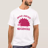 不機嫌Hedgehogsについて Tシャツ (正面)