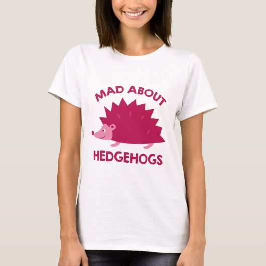 不機嫌Hedgehogsについて Tシャツ (正面)