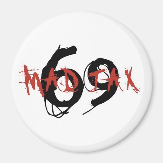 不機嫌jax 69 マグネット (正面)