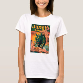 不機嫌Rhino - Tarzan - Elephant Jungle Boy – 湿地 Tシャツ