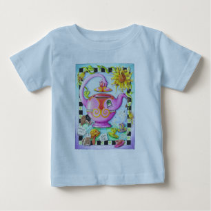 不機嫌TEAパーティー ベビーTシャツ