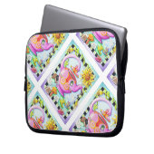 不機嫌TEAパーティー ラップトップスリーブ (正面左)