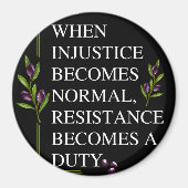 不正が正常になると抵抗が加わる マグネット (正面)