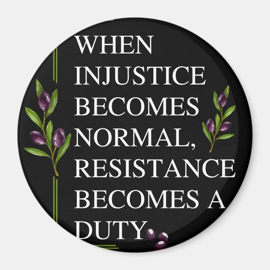 不正が正常になると抵抗が加わる マグネット (正面)