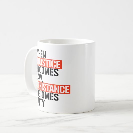 不正が法律となる時 コーヒーマグカップ (正面左)