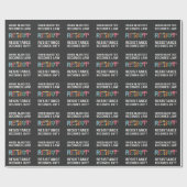 不正が法律になると抵抗が加わる ラッピングペーパー (フラット)