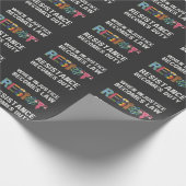 不正が法律になると抵抗が加わる ラッピングペーパー (角)