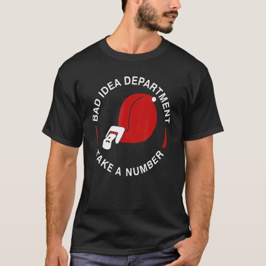 不正なアイディア部門が多数のテープ測定を実行 Tシャツ (正面)