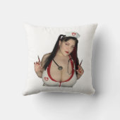 不正なナースの両面 クッション (裏面)