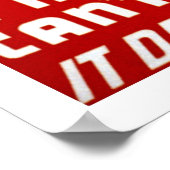 不正なベビー1938 WPA ポスター (角)