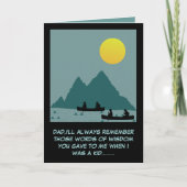 不正な父の日 カード (正面)