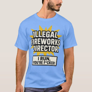 不正な花火大会ディレクター Tシャツ