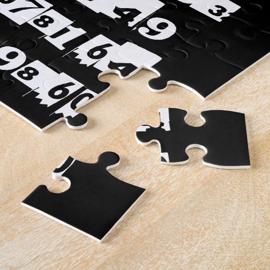 不正なPi – 不正 ジグソーパズル (側面)