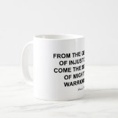 不正の芽 コーヒーマグカップ (正面左)