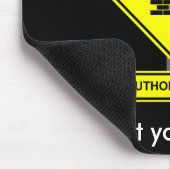 不正アクセスのマウスパッド マウスパッド (コーナー)