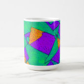 不正利用 – Ken Gage抽象芸術 コーヒーマグカップ (中央)