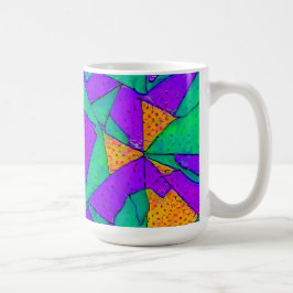 不正利用 – Ken Gage抽象芸術 コーヒーマグカップ