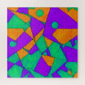 不正利用 – Ken Gage抽象芸術 ジグソーパズル (横)