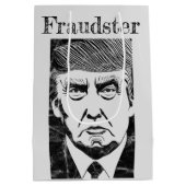 不正抱き枕 ミディアムペーパーバッグ (裏面)