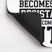 不正義が法律に違反して義務を負う マウスパッド (コーナー)