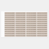 不正開封性密封ハニージャイルセキュリティビニールラベル ラベル (シート)