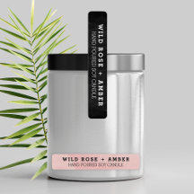 不正開封防止白黒キャンドル製品ラベル