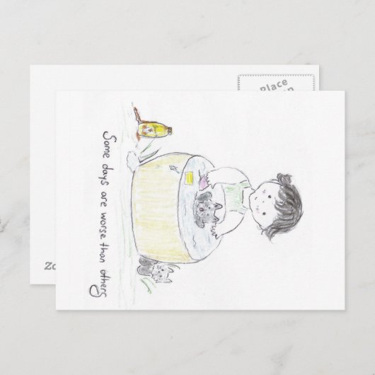 不正(_D) ポストカード (正面/裏面)